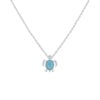Cadena en Larimar Plata 925 Joyeria Alahas cdpl-017