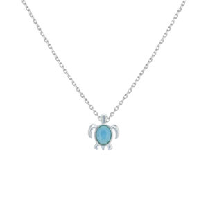 Cadena en Larimar Plata 925 Joyeria Alahas cdpl-017