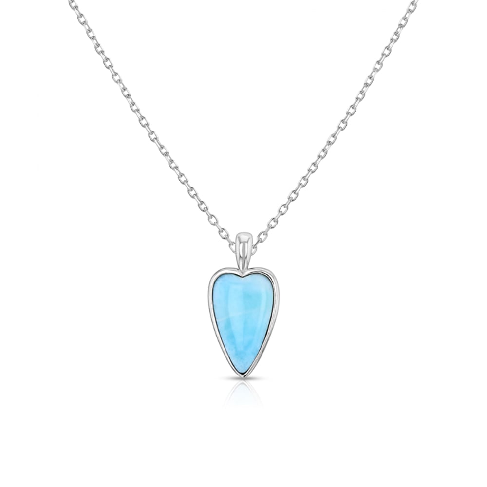 Cadena en Larimar Plata 925 Joyeria Alahas cdpl-024
