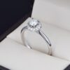 Anillo Compromiso Oro 14k Diamantes Joyeria Alahas SDIAM-204