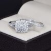 Duo de Boda Oro 14k Diamantes Joyeria Alahas DDIAM-088