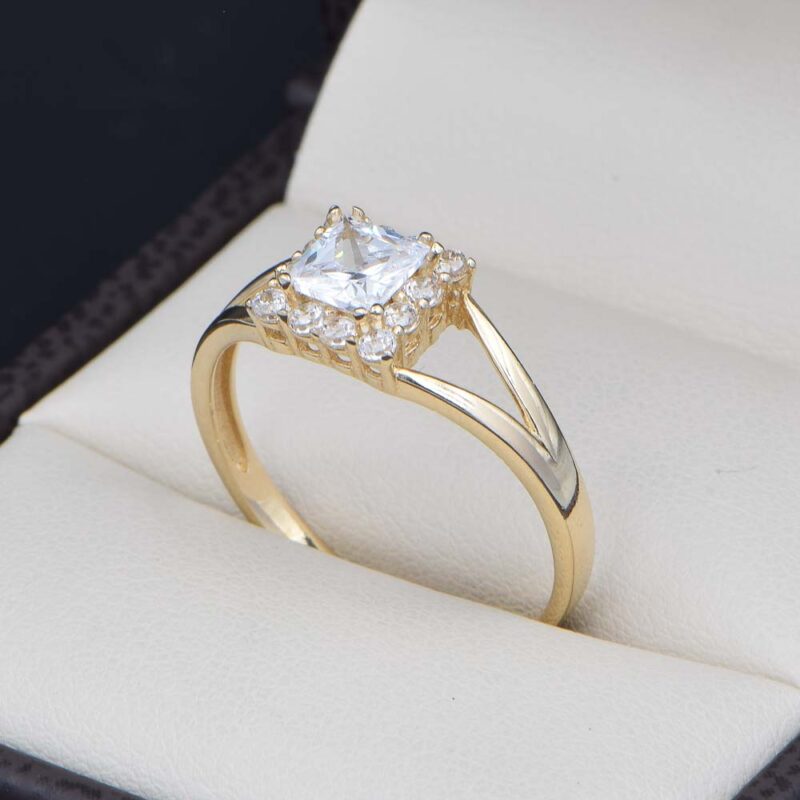 Bague Princesa 14 Carats - Taille 6, LC Joyeria, Neuve Avec étiquettes