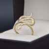 Anillo Oro 14k Zirconias Joyeria Alahas ANO-132