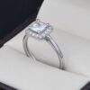 Anillo compromiso Oro 14k zirconias Joyeria Alahas SOLOZ-342
