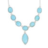 Gargantilla plata 925 Larimar gapl-006