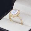 Anillo Oro 14k Zirconias Joyeria Alahas ANO-145