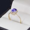 Anillo Oro 14k Zirconias Joyeria Alahas ANO-149