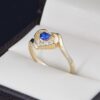 Anillo Oro 14k Zirconias Joyeria Alahas ANO-151
