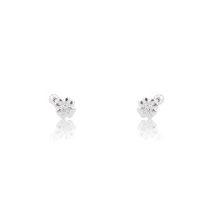 Dormilona Plata 925 Zirconias Joyeria Alahas DORP-066
