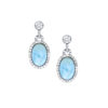 Arete Plata 925 Larimar Joyeria Alahas ARTPL-019
