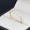 Anillo Oro 14k zirconias Joyeria Alahas ANO-156