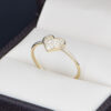 Anillo Oro 14k zirconias Joyeria Alahas ANO-159