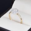 Anillo compromiso Oro 14k Diamantes Joyeria Alahas SDIAM-214