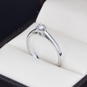Anillo compromiso Oro 14k Diamantes Joyeria Alahas SDIAM-217
