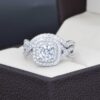 Duo de boda Oro 14k Zirconias Joyeria Alahas Do-176