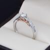 Anillo Compromiso Oro 14k Diamantes Joyeria Alahas SDIAM-226