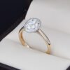 Anillo Compromiso Oro 14k Diamantes Joyeria Alahas SDIAM-228