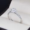 Anillo Compromiso Oro 14k Diamantes Joyeria Alahas SDIAM-233