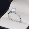 Anillo Compromiso Oro 14k Diamantes Joyeria Alahas SDIAM-234