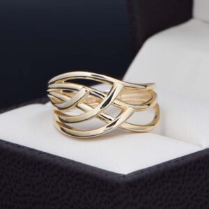 Anillo Oro 14k Joyeria Alahas ANO-186