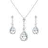 Set Plata 925 Zirconias Joyeria Alahas SP-098