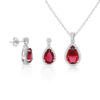 Set Plata 925 Zirconias Joyeria Alahas SP-099