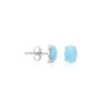 Arete Larimar Plata 925 Joyeria Alahas DORP-016