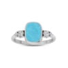 Anillo de Plata 925 con Larimar Joyeria Alahas anpl-002