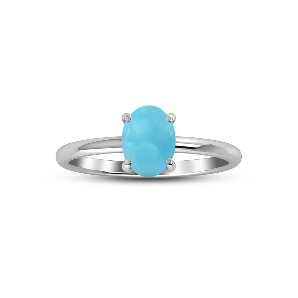 Anillo de Plata 925 con Larimar Joyeria Alahas anpl-003