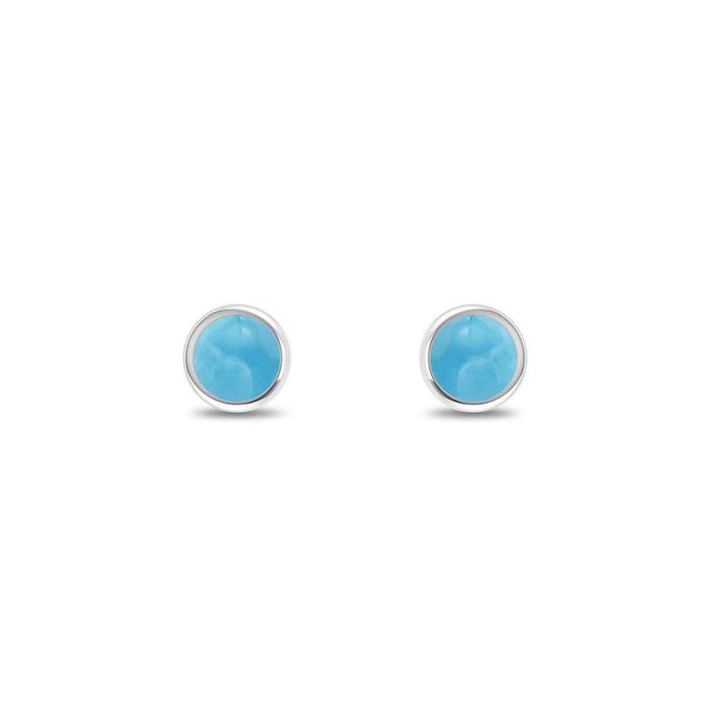 Arete Plata 925 Larimar Joyeria Alahas ARTPL-001