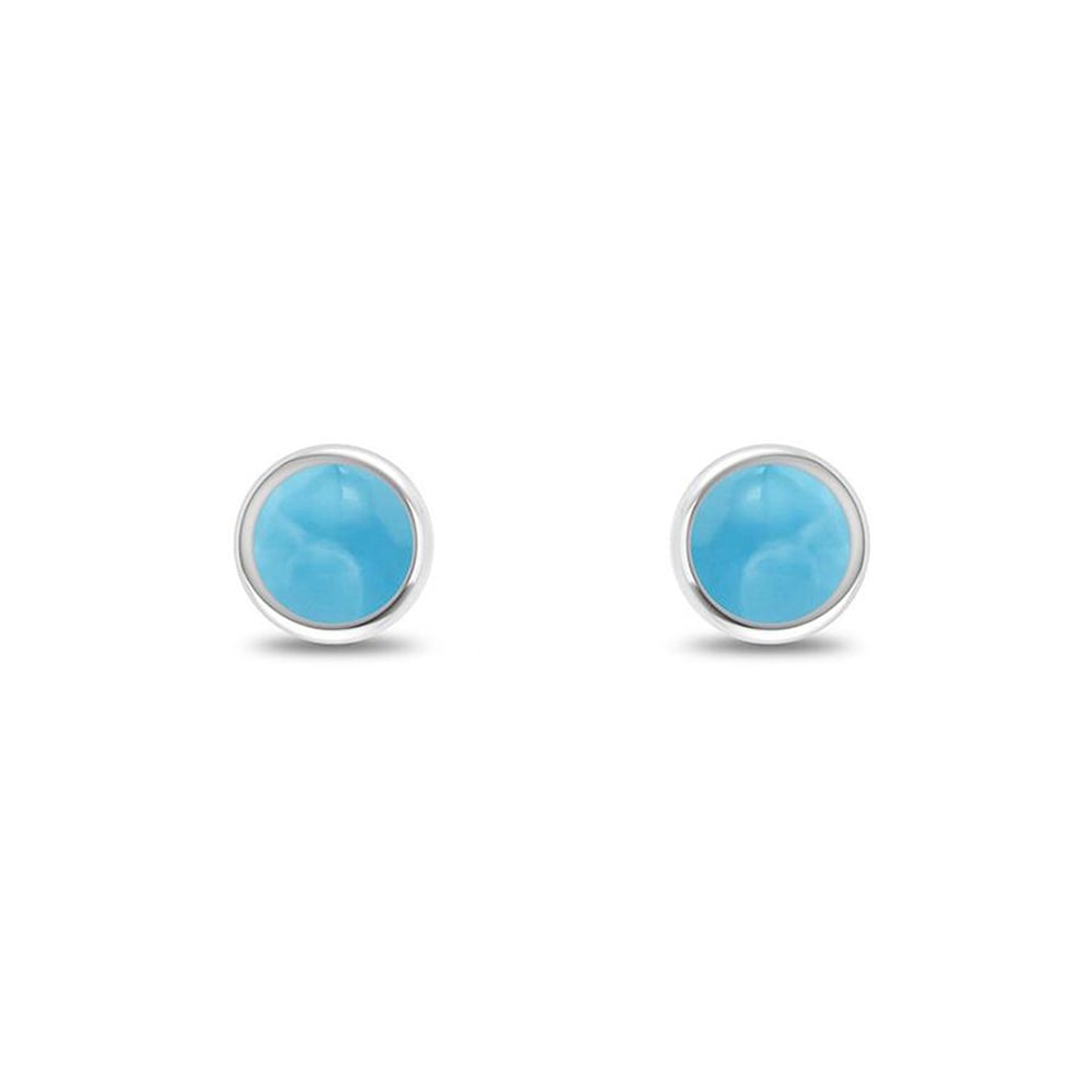 Arete Plata 925 Larimar Joyeria Alahas ARTPL-002
