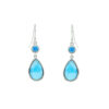 Arete Plata 925 Larimar Joyeria Alahas ARTPL-007