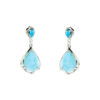 Arete Plata 925 Larimar Joyeria Alahas ARTPL-008