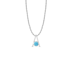 Cadena en Larimar Plata 925 Joyeria Alahas cdpl-002