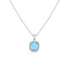 Cadena en Larimar Plata 925 Joyeria Alahas cdpl-004