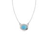 Cadena en Larimar Plata 925 Joyeria Alahas cdpl-006