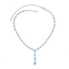 Gargantilla plata 925 Larimar gapl-014