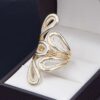 Anillo Oro 14k Zirconias Joyeria Alahas ANO-238