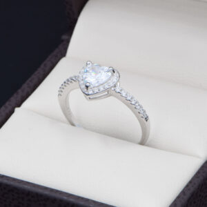 Anillo Promesa Plata 925 Zirconias Joyeria Alahas ABPS-060