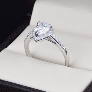 Anillo Compromiso Plata 925 Zirconias Joyeria Alahas ABPS-057
