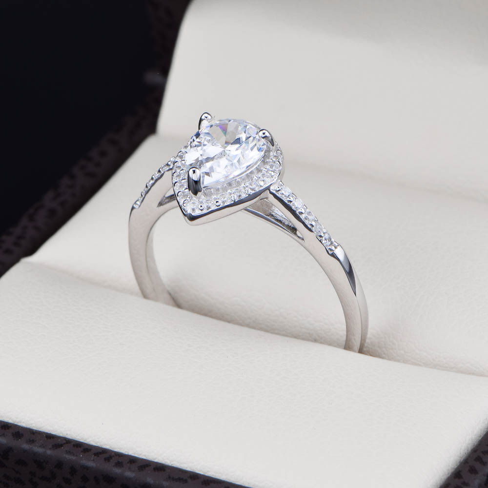 Anillo Compromiso Plata 925 Zirconias Joyeria Alahas ABPS-057