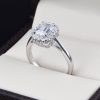 Anillo Promesa Plata 925 Zirconias Joyeria Alahas ABPS-059