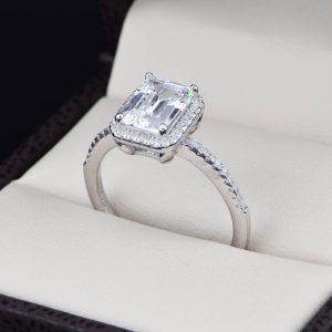 Anillo Promesa Plata 925 Zirconias Joyeria Alahas ABPS-060