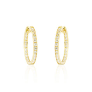 Aretes Oro 14k Joyeria Alahas ARTO-114
