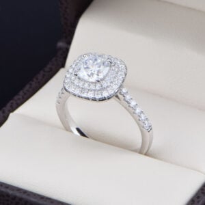 Anillo Promesa Plata 925 Zirconias Joyeria Alahas ABPSM-005