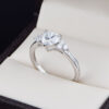 Anillo Promesa Plata 925 Zirconias Joyeria Alahas ABPSM-005