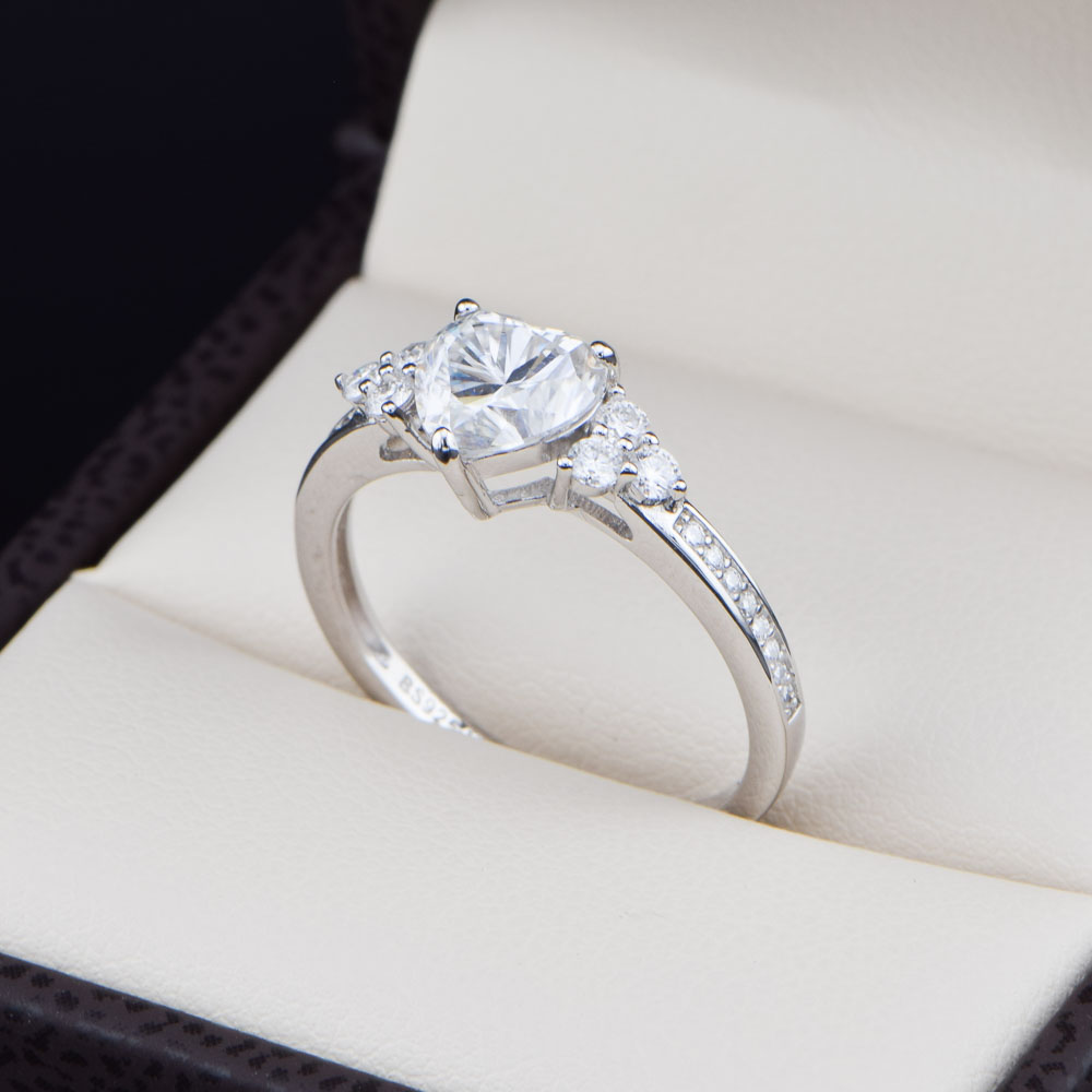 Anillo Promesa Plata 925 Zirconias Joyeria Alahas ABPSM-005
