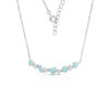 Gargantilla plata 925 Larimar gapl-003
