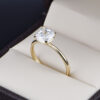 Anillo Compromiso Oro 14k Zirconias Joyeria Alahas SOLOZ-423