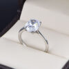 Anillo Compromiso Oro 14k Zirconias Joyeria Alahas SOLOZ-425